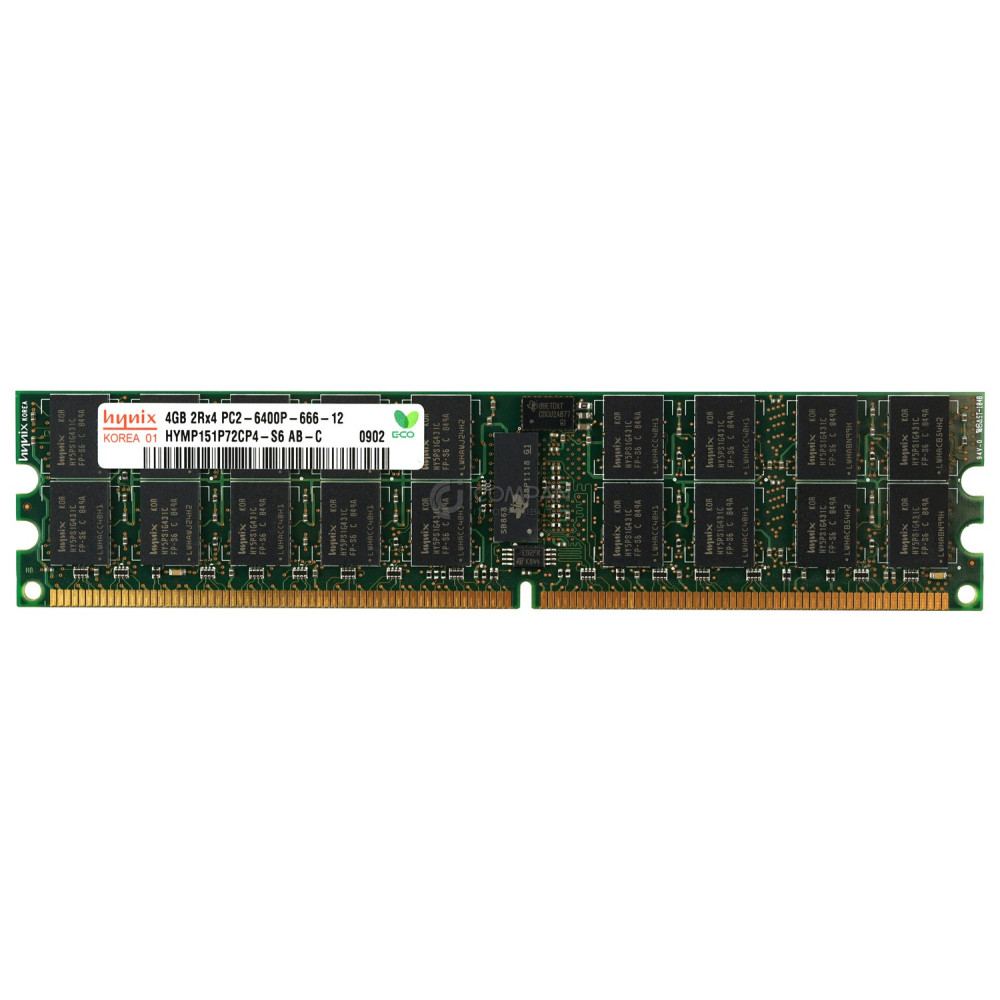 HYMP151P72CP4-S6 HYNIX DDR2 MEMORY 4GB 800 MHz 2RX4 PC2-6400P